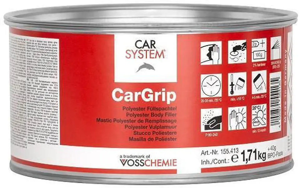 155413 MASILLA CARGRIP AZUL 1.75KG C/CAT CSYSTEM 1