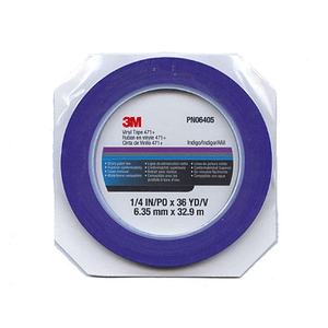 CINTA AZUL 6MM DE VINILO 471 PN 6405 3M