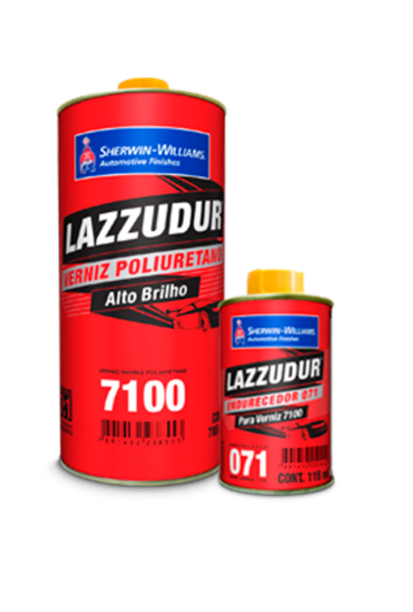 Kit Barniz Lazzudur 7100 Sherwin Williams 1/4GL + Catalizador 1