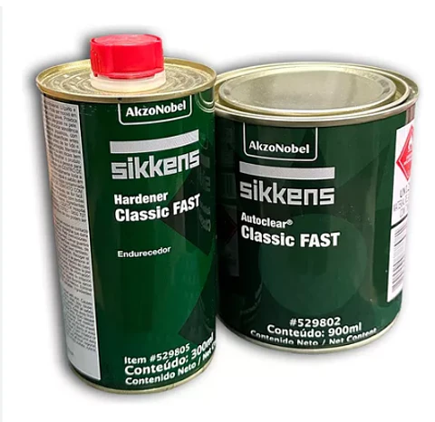 Kit Barniz Autoclear Fast Sikkens 1/4GL + Catalizador