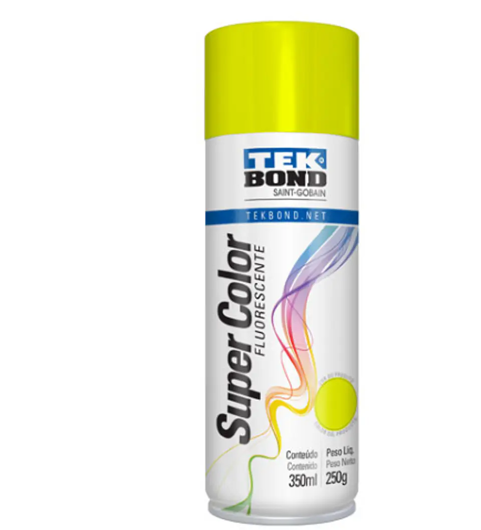 SPRAY FLUOR AMARILLO 350ML TEKBOND NORTON          1