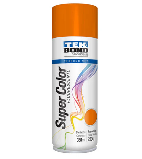 SPRAY FLUOR NARANJA 350ML TEKBOND NORTON          