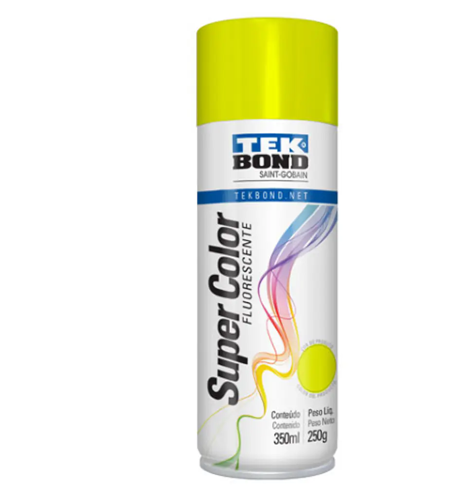 SPRAY FLUOR VERDE CLARO 350ML TEKBOND NORTON       1
