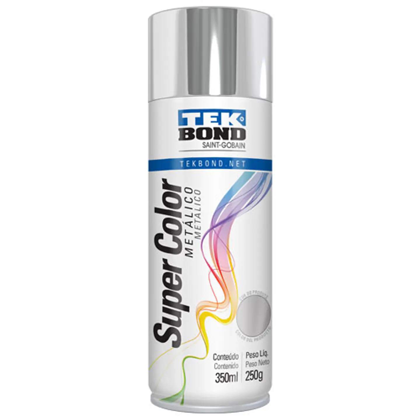 SPRAY CROMADO 350ML TEKBOND NORTON                 1