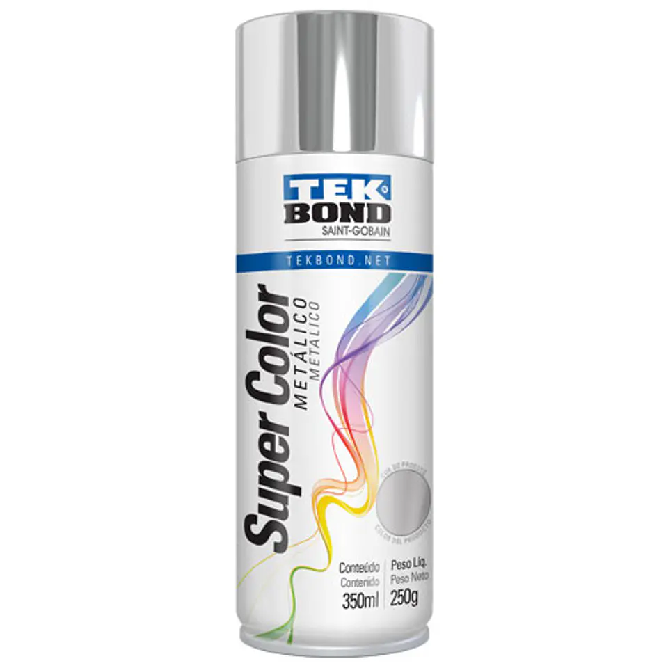 SPRAY CROMADO 350ML TEKBOND NORTON                 1
