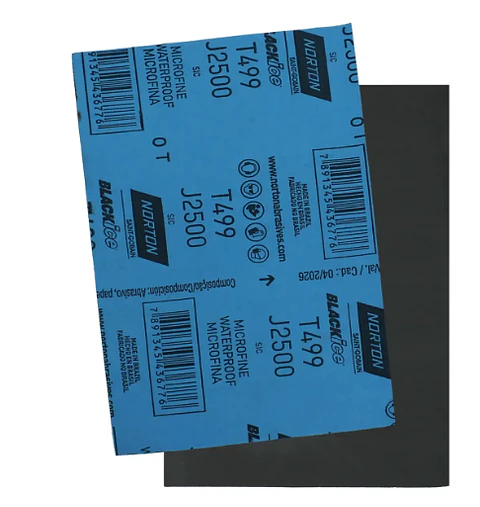 LIJA AGUA T499 P2500 NORTON MICROFINA