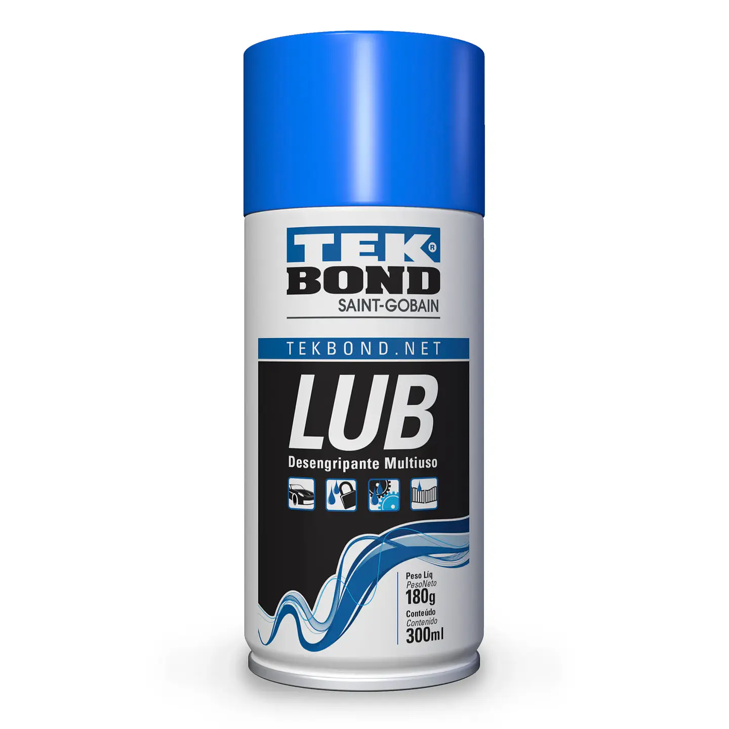LUBRICANTE SPRAY LUB 300ML TEKBOND 1