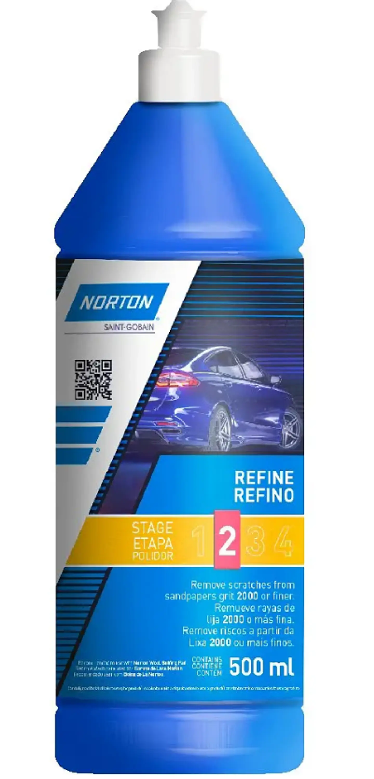 Pulidor Refino Etapa 2 500ml - Norton 1
