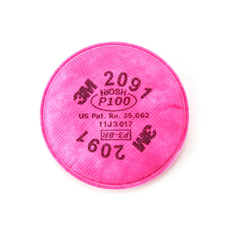 FILTRO 2091 PARA PARTICULAS P100 PAR 3M           