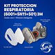 KIT PROTECCION RESPIRATORIA (6001+5N11+501) 3M    