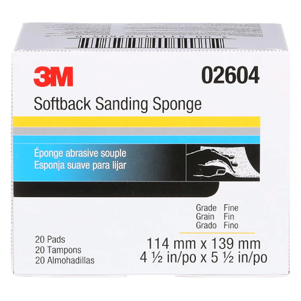 02604 ESPONJA FLEXIBLE FINA P320/400 3M           