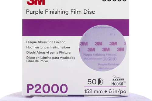 P2000 DISCO 6" PURPURA HOOKIT 30666 3M            