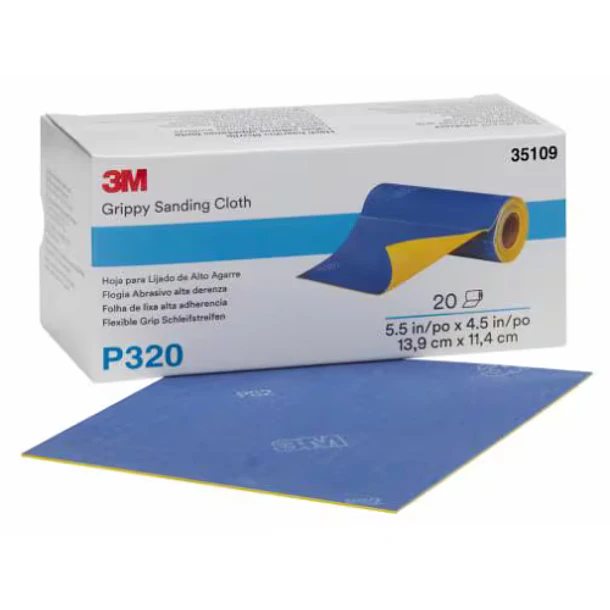 P320 HOJA ABRASIVA GRIPPY SANDING 35109 3M        