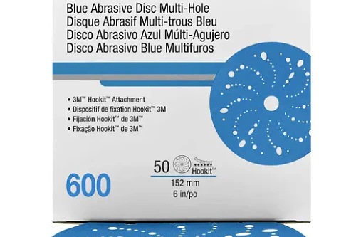 P600 DISCO 6" LIJA HOOKIT BLUE 36183 3M           
