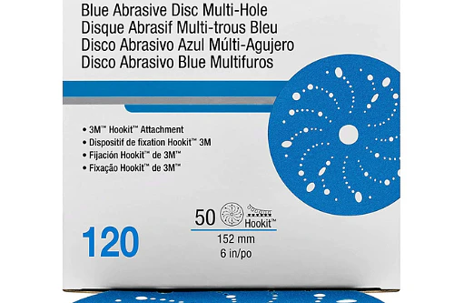 P120 DISCO 6" LIJA HOOKIT BLUE 36174 3M           