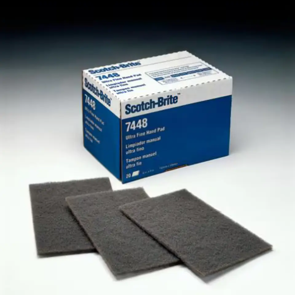 PA O ABRASIVO GRIS 7448 PAD HAND SCOTCH 3M         1