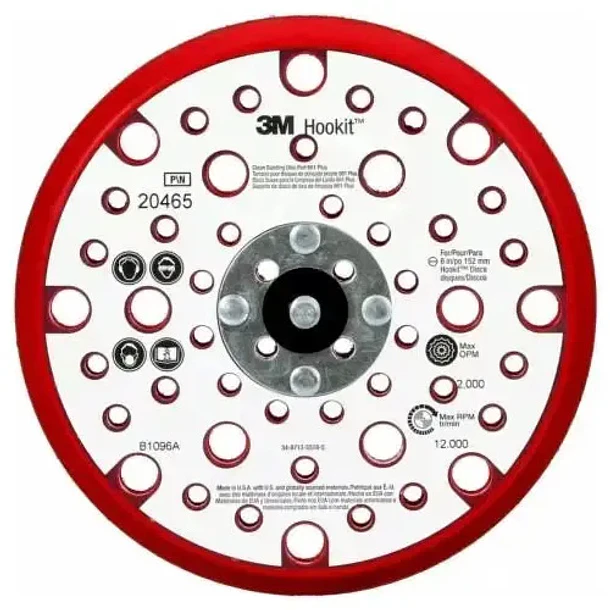 PN 20465 DISCO BASE ROJO LIBRE DE POLVO 6