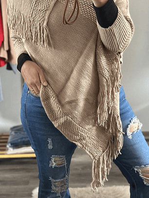 Sweater poncho Fresia