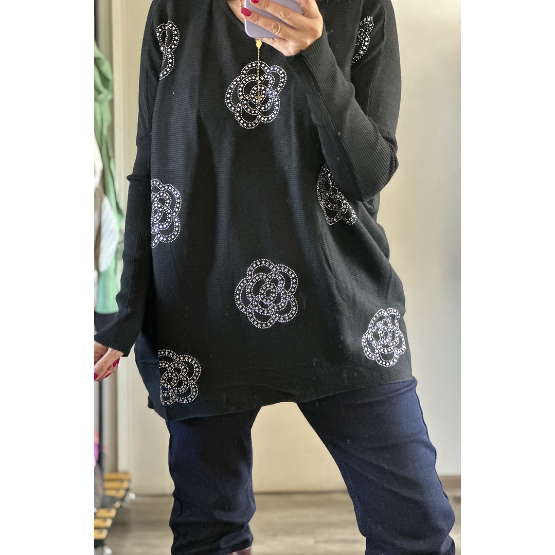 Sweater Brillo Rosal 2