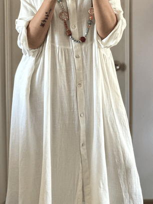 Vestido Camison Lino