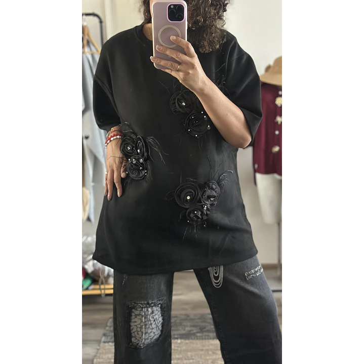 Bluson Negra Rosal 1