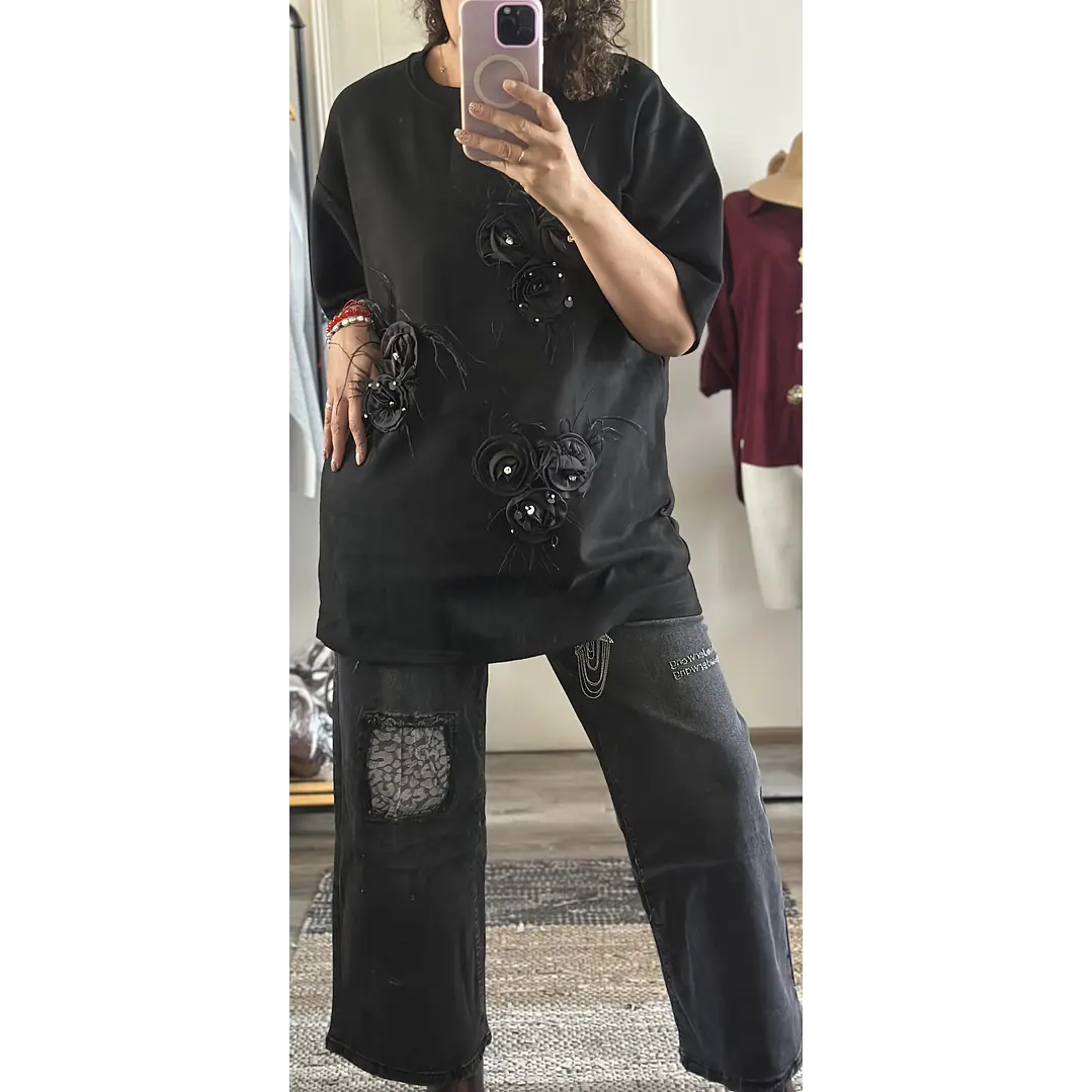 Bluson Negra Rosal 2