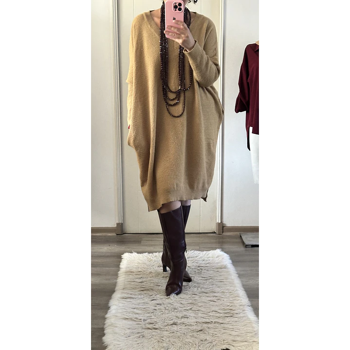 Maxi Vestido Lana globo 5