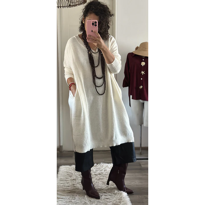 Maxi Vestido Lana globo 9