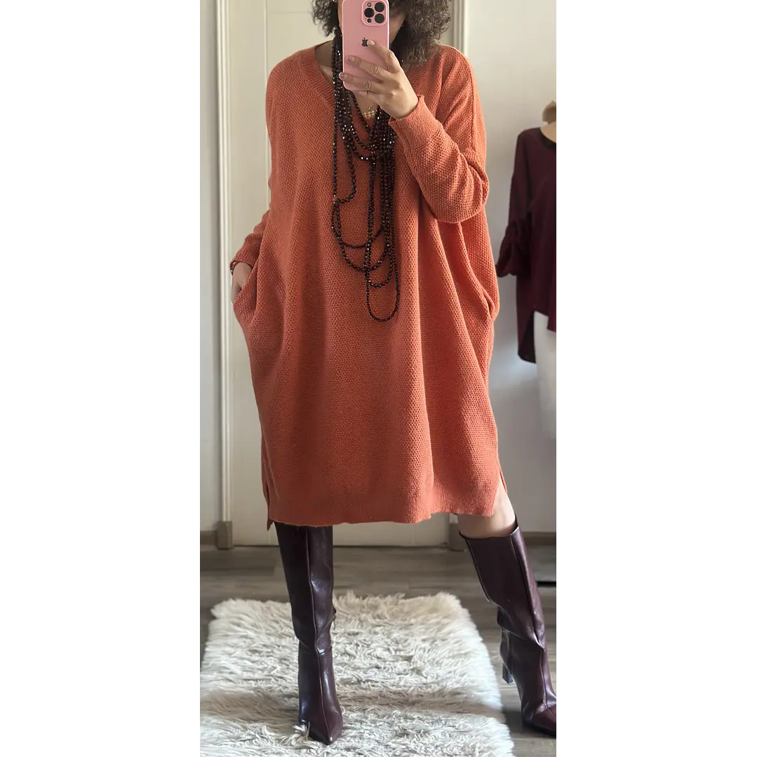 Maxi Vestido Lana globo 14
