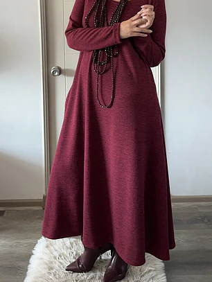Vestido Ale, Lana Bucle