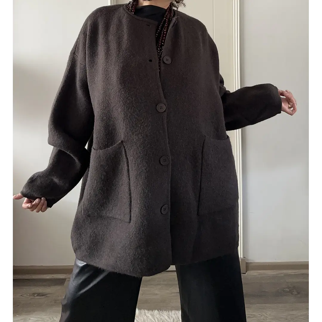Sweater abrigo overzid 1