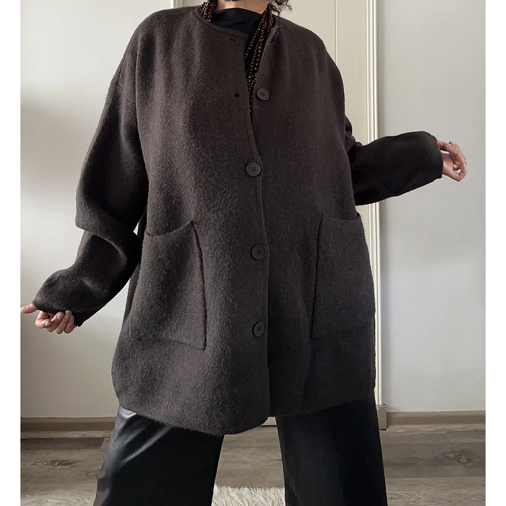 Sweater abrigo overzid 1