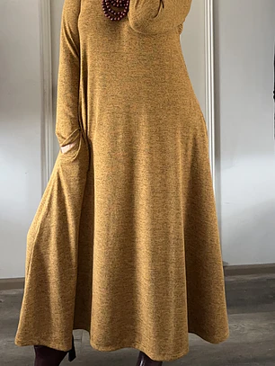 Vestido Ale, Lana Bucle