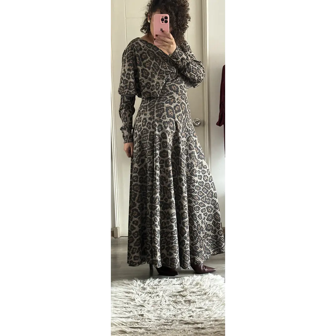Vestido Animal print 3