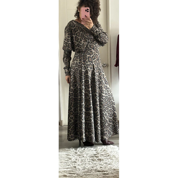 Vestido Animal print 3