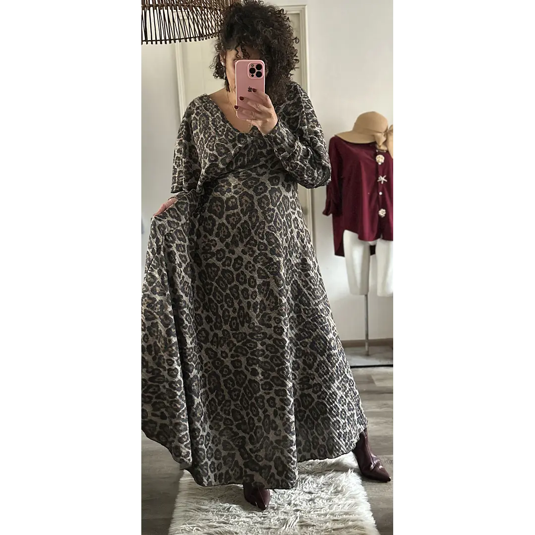 Vestido Animal print 2