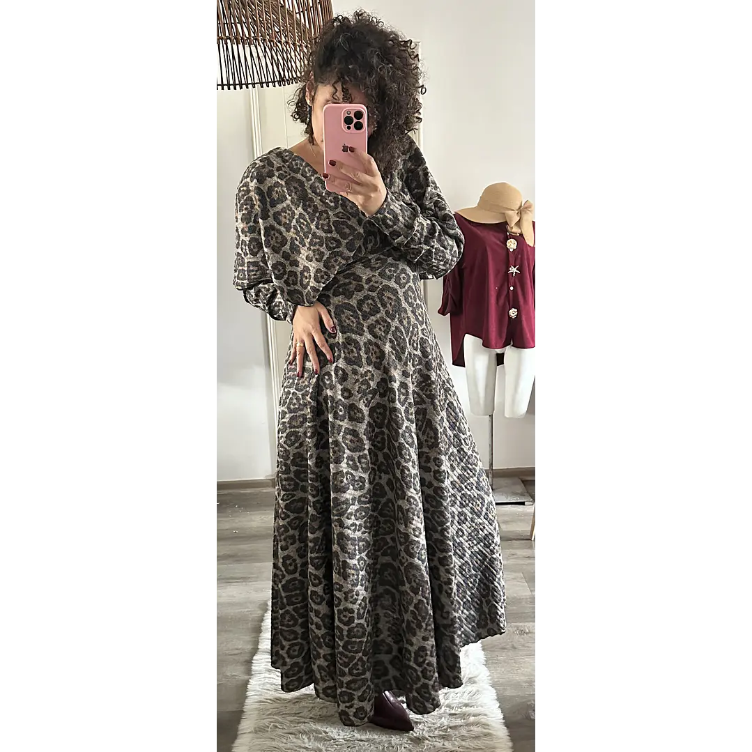 Vestido Animal print 1