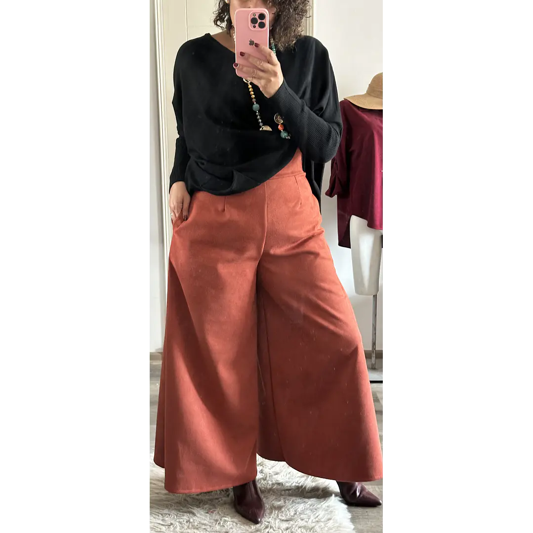 Falda Pantalon Gamuzado 8