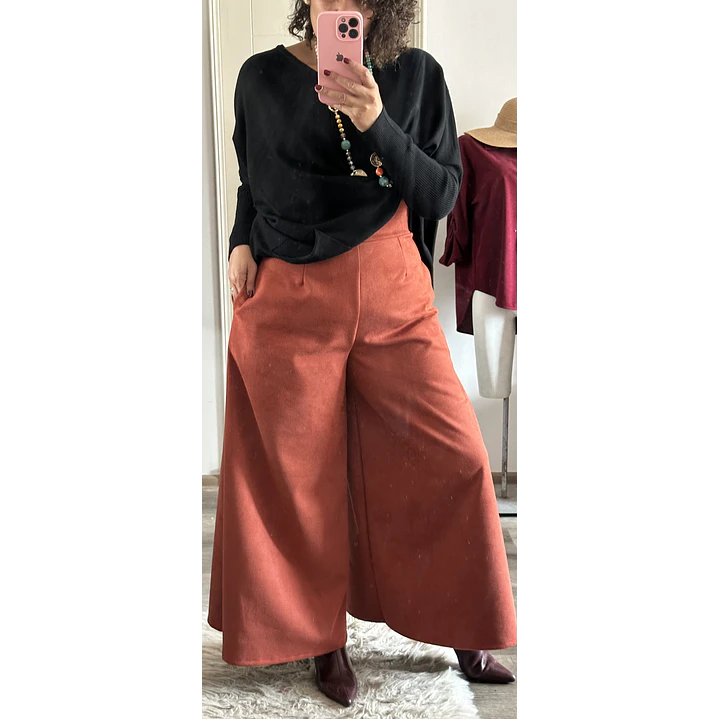Falda Pantalon Gamuzado 8