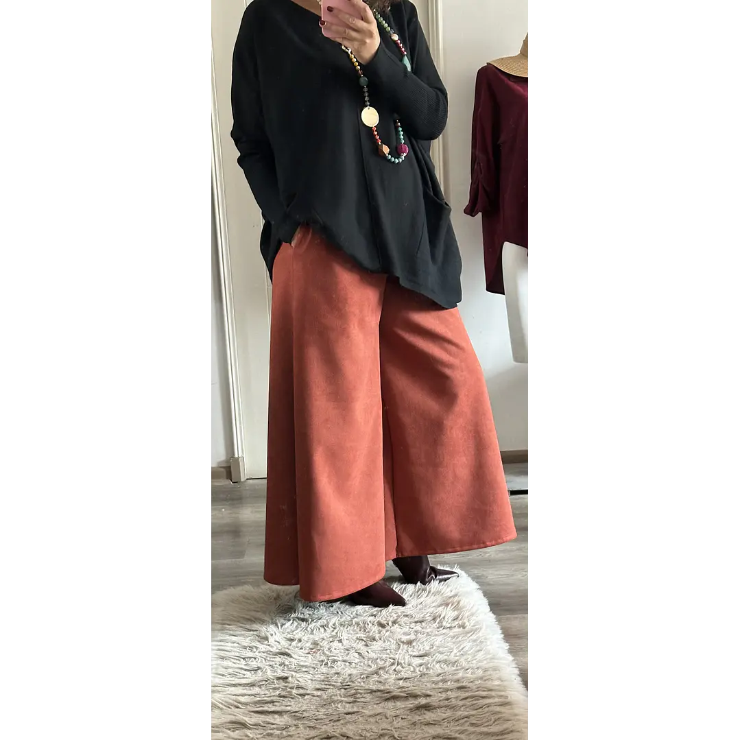 Falda Pantalon Gamuzado 3