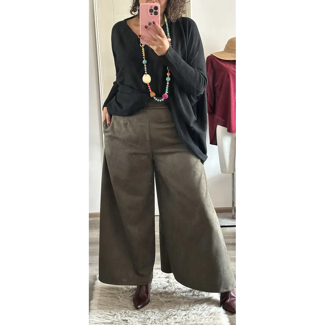 Falda Pantalon Gamuzado 4
