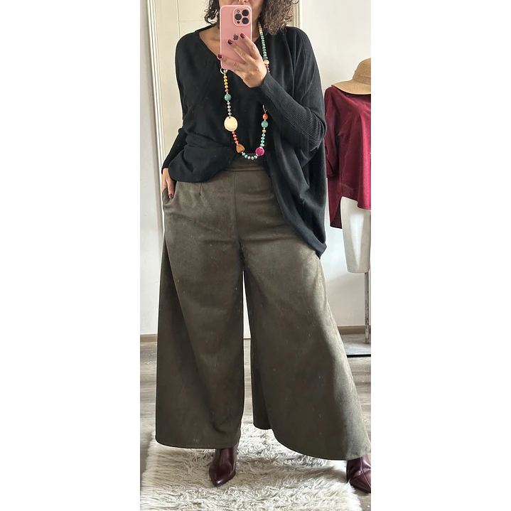 Falda Pantalon Gamuzado 4