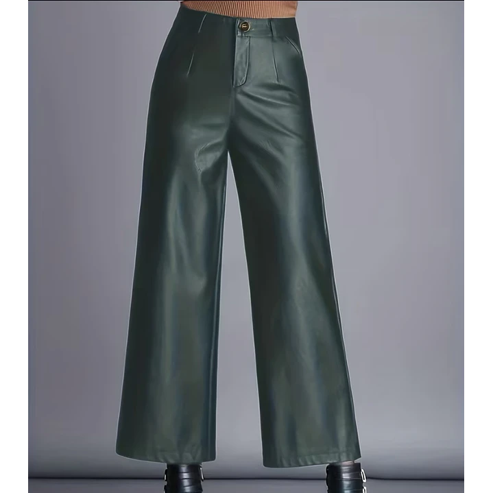 Pantalon Ecocuero corto 4