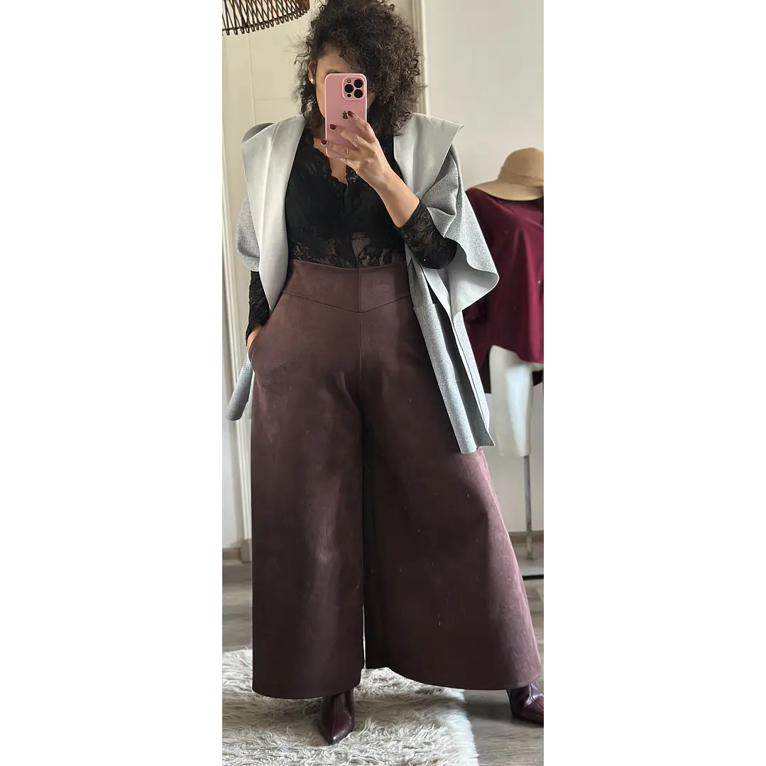 Falda Pantalon Gamuzado 1