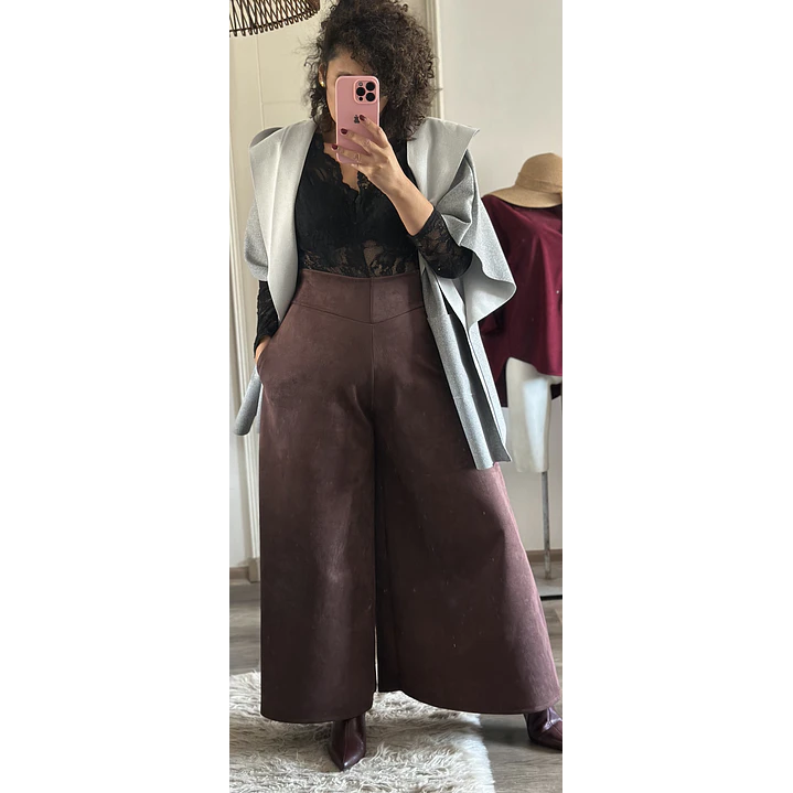 Falda Pantalon Gamuzado 1