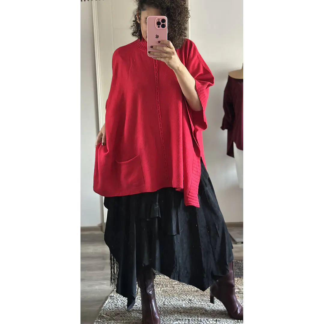 Poncho Sweater Paz 1