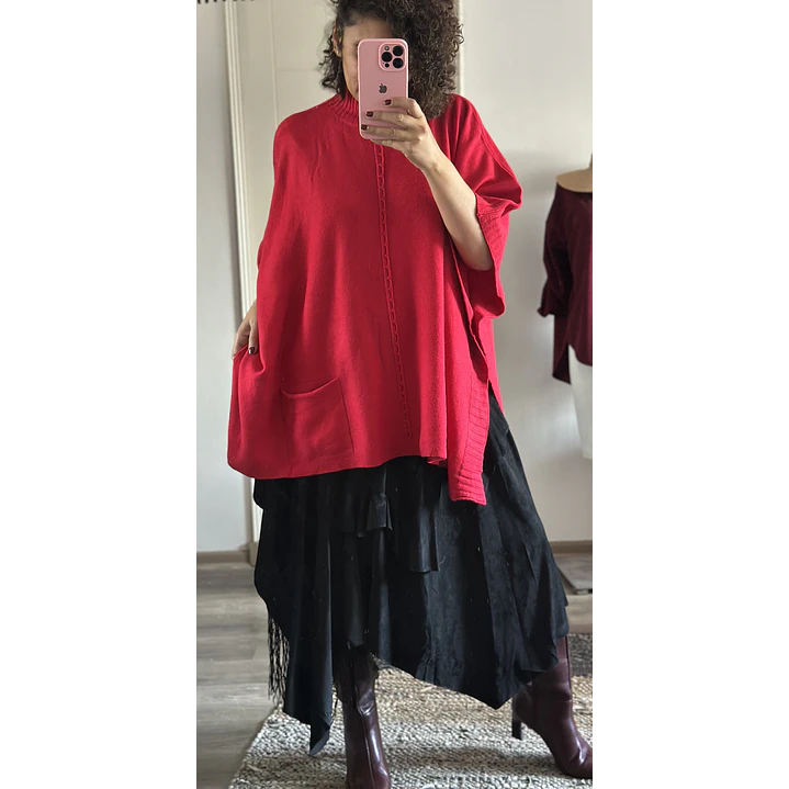 Poncho Sweater Paz 1