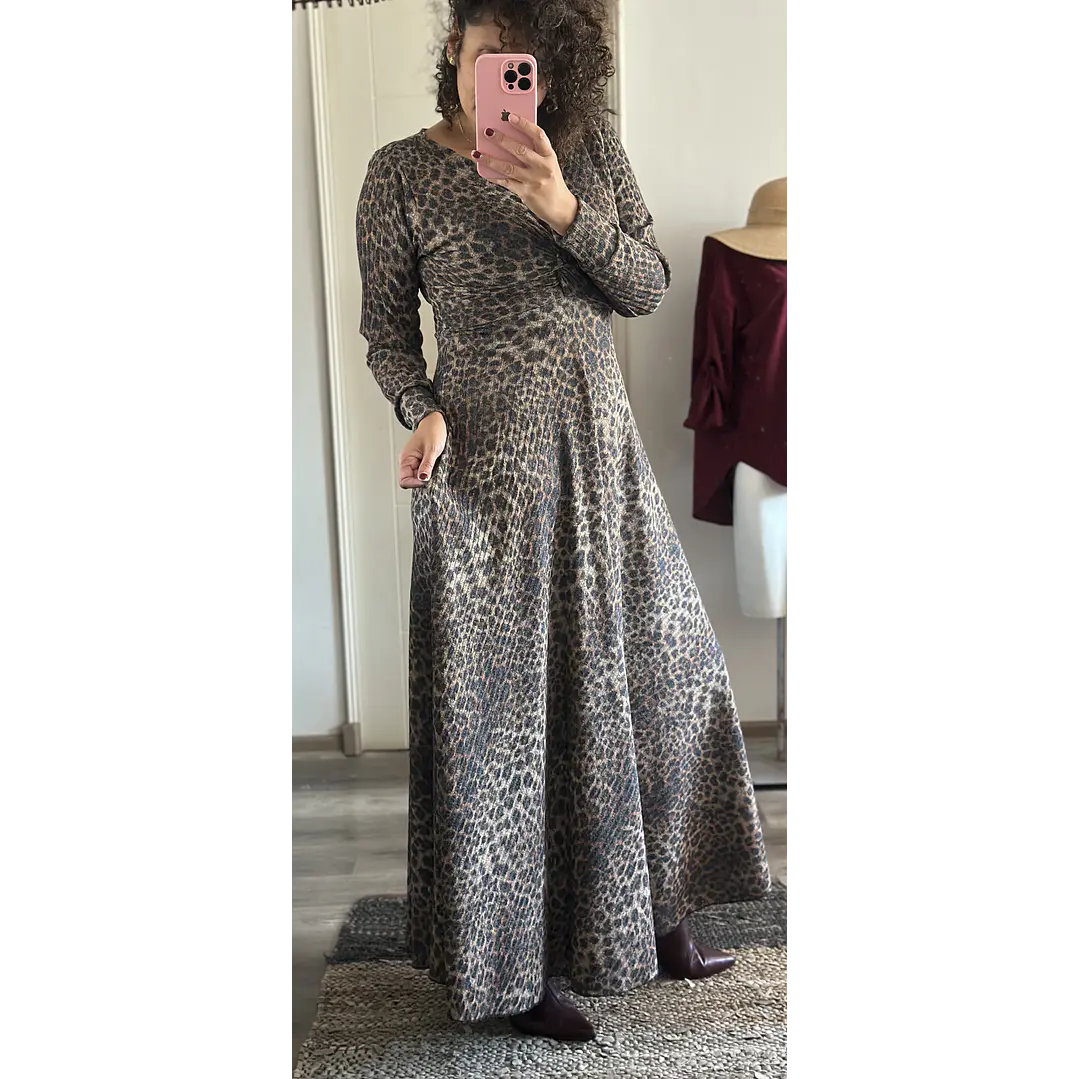 Vestido Animal Print Fresia 2