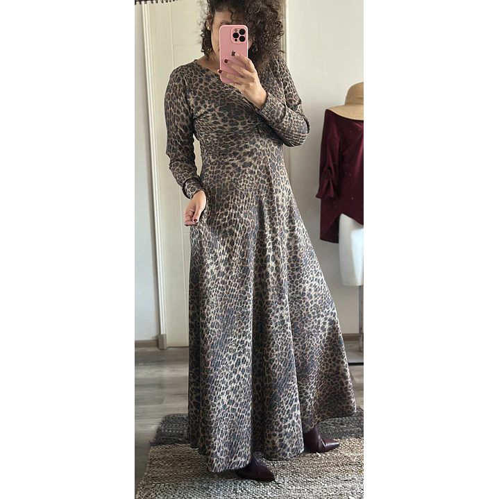 Vestido Animal Print Fresia 2