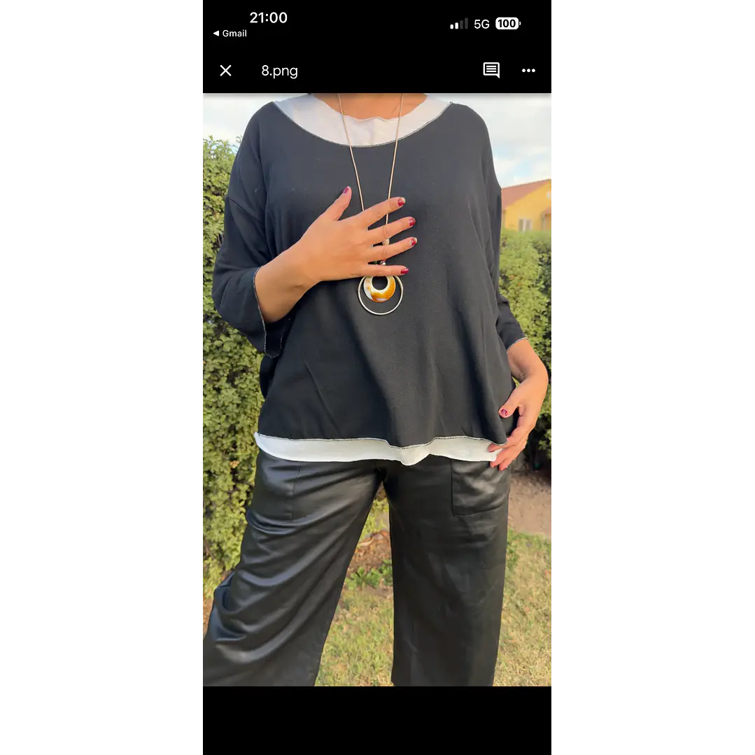 Sweater Doble Liso 2